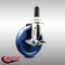 Service Caster 5 Inch 316SS Solid Polyurethane Swivel 1-1/8 Inch Expanding Stem Caster Brake SCC-SS316EX20S514-SPUS-TLB-118 - alternate 4